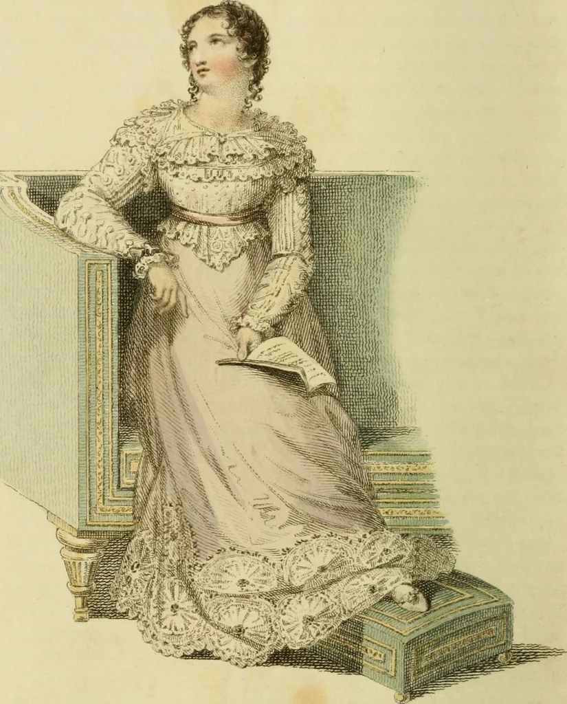 An illustration from The Repository of arts, literature, commerce, manufactures, fashions and politics, 1809, leaf 295