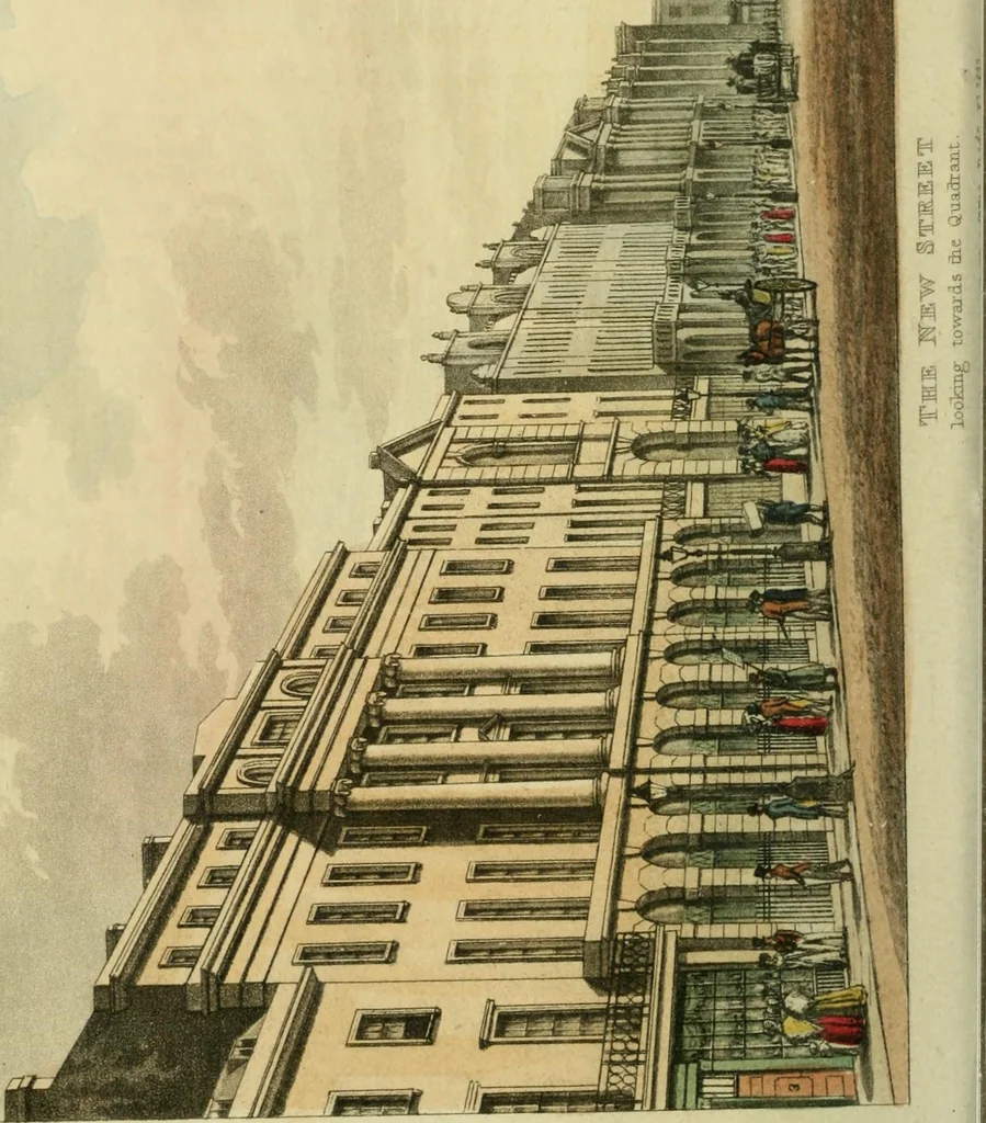An illustration from The Repository of arts, literature, commerce, manufactures, fashions and politics, 1809, leaf 393
