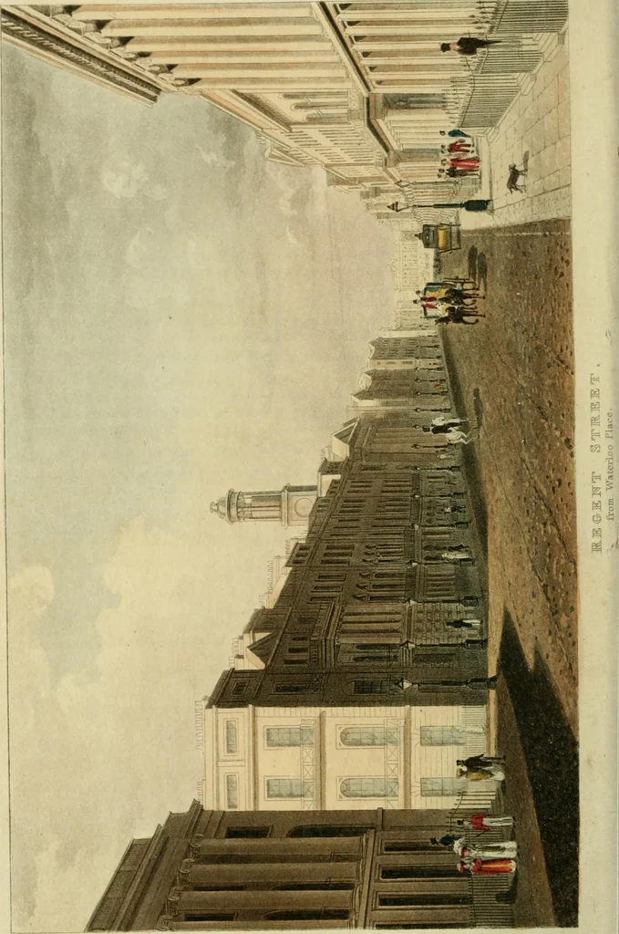An illustration from The Repository of arts, literature, commerce, manufactures, fashions and politics, 1809, leaf 87