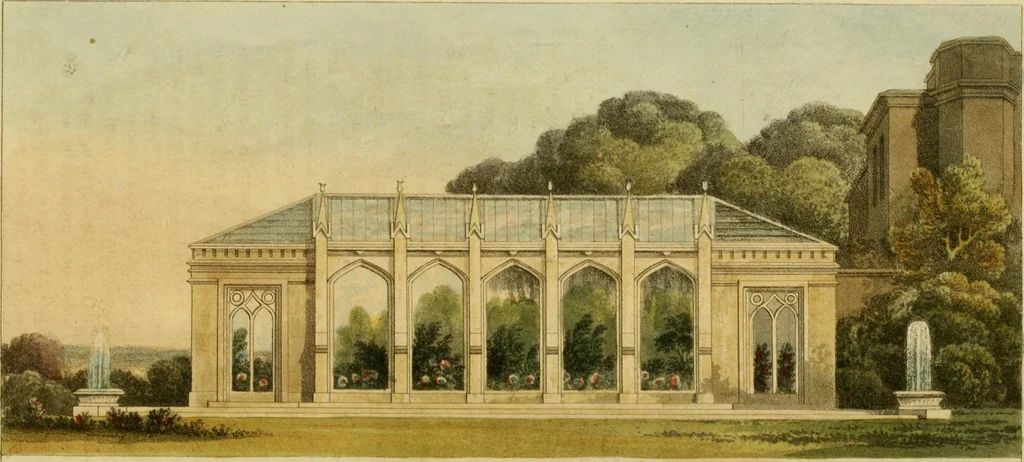 An illustration from The Repository of arts, literature, commerce, manufactures, fashions and politics, 1809, leaf 11