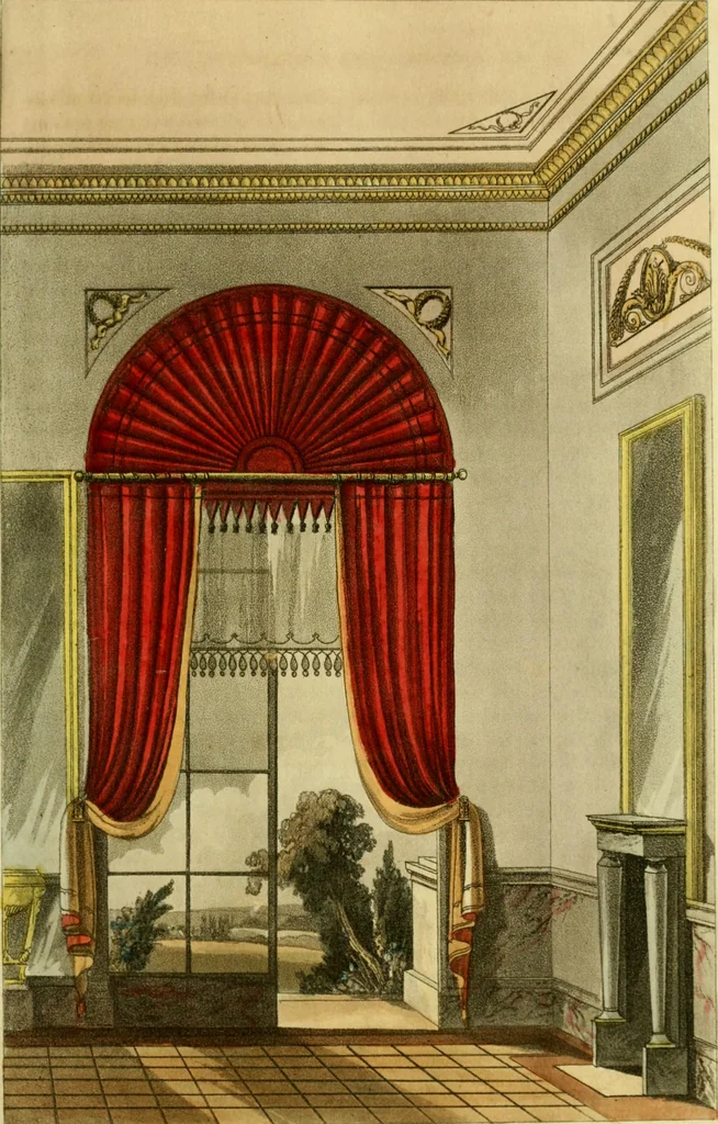 An illustration from The Repository of arts, literature, commerce, manufactures, fashions and politics, 1809, leaf 78