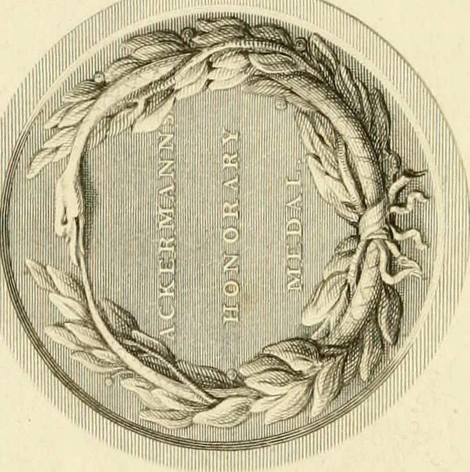 An illustration from The Repository of arts, literature, commerce, manufactures, fashions and politics, 1809, leaf 137