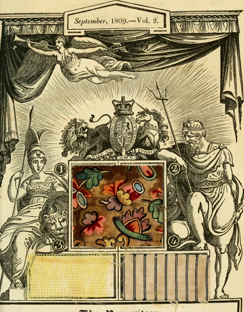 An illustration from The Repository of arts, literature, commerce, manufactures, fashions and politics, 1809, leaf 258