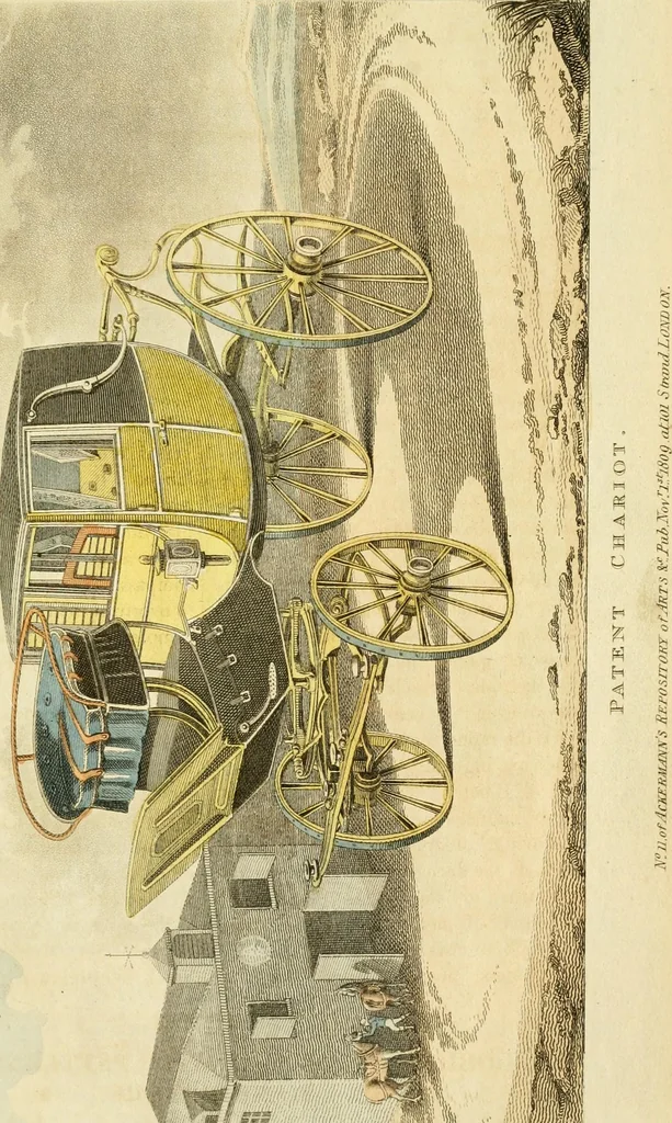An illustration from The Repository of arts, literature, commerce, manufactures, fashions and politics, 1809, leaf 424