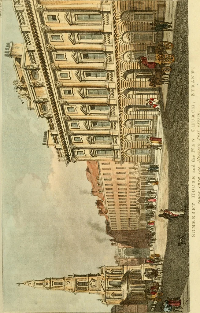 An illustration from The Repository of arts, literature, commerce, manufactures, fashions and politics, 1809, leaf 66