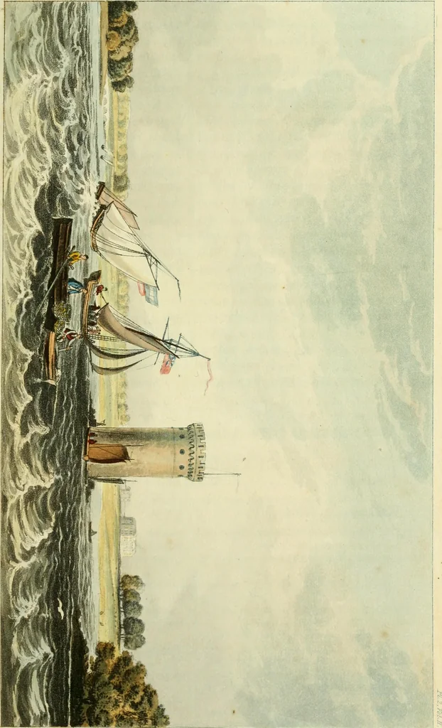 An illustration from The Repository of arts, literature, commerce, manufactures, fashions and politics, 1809, leaf 14