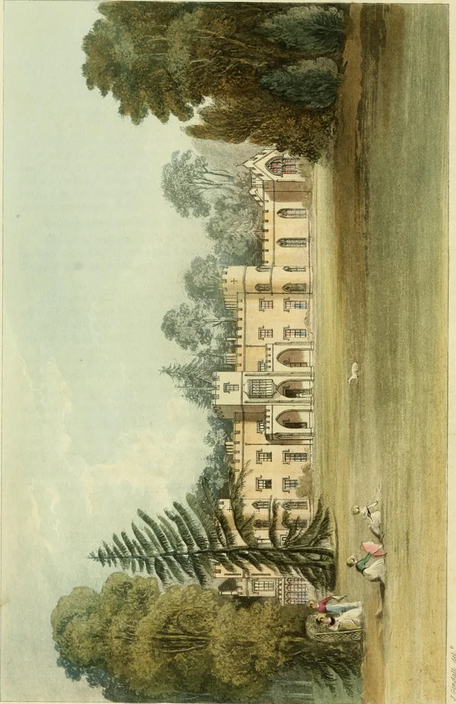 An illustration from The Repository of arts, literature, commerce, manufactures, fashions and politics, 1809, leaf 315