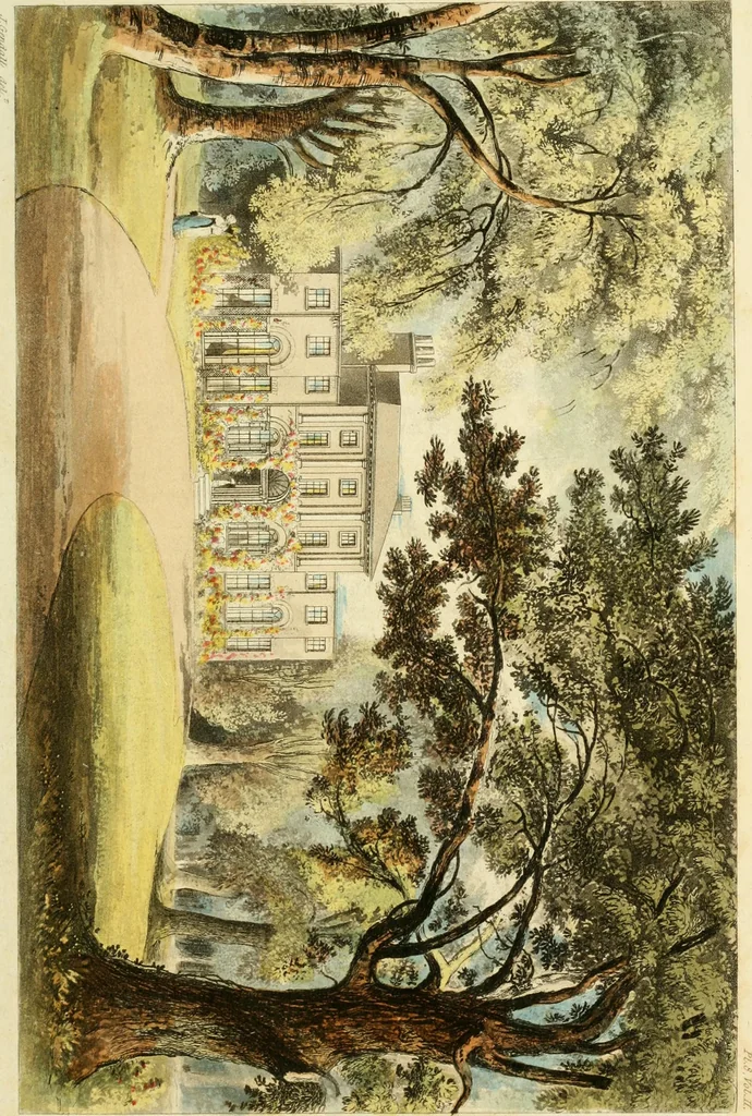 An illustration from The Repository of arts, literature, commerce, manufactures, fashions and politics, 1809, leaf 90