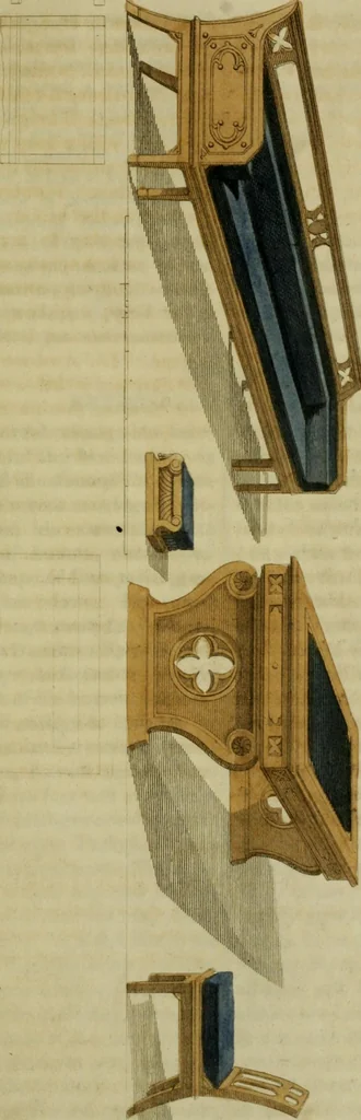 An illustration from The Repository of arts, literature, commerce, manufactures, fashions and politics, 1809, leaf 488