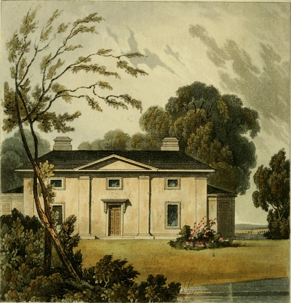 An illustration from The Repository of arts, literature, commerce, manufactures, fashions and politics, 1809, leaf 163