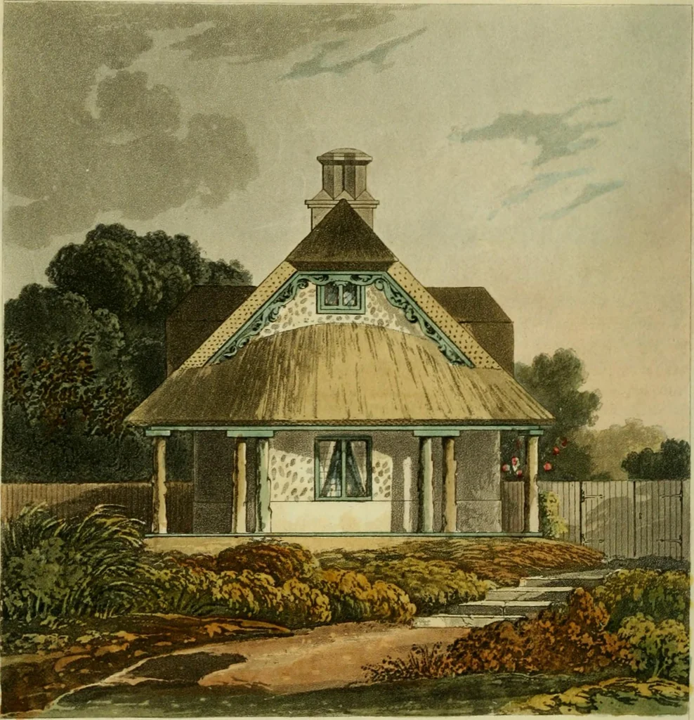 An illustration from The Repository of arts, literature, commerce, manufactures, fashions and politics, 1809, leaf 239