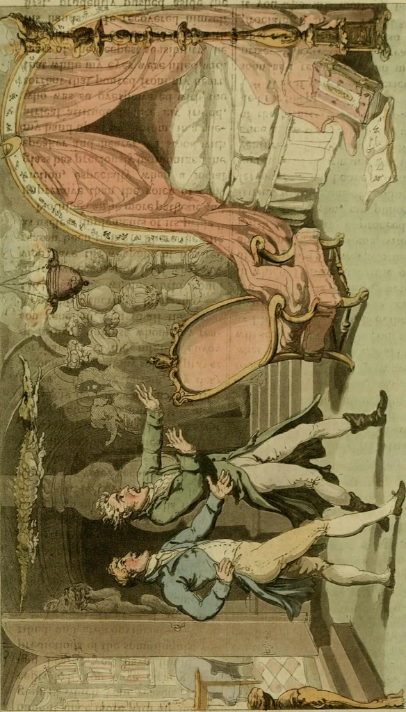 An illustration from The Repository of arts, literature, commerce, manufactures, fashions and politics, 1809, leaf 252