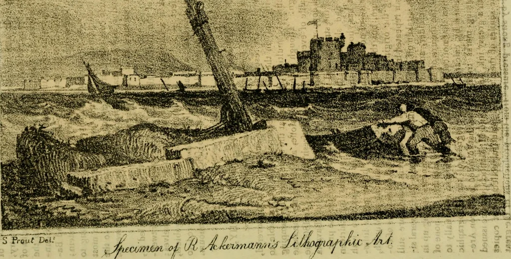 An illustration from The Repository of arts, literature, commerce, manufactures, fashions and politics, 1809, leaf 278