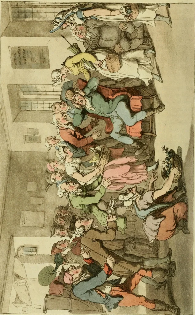 An illustration from The Repository of arts, literature, commerce, manufactures, fashions and politics, 1809, leaf 331