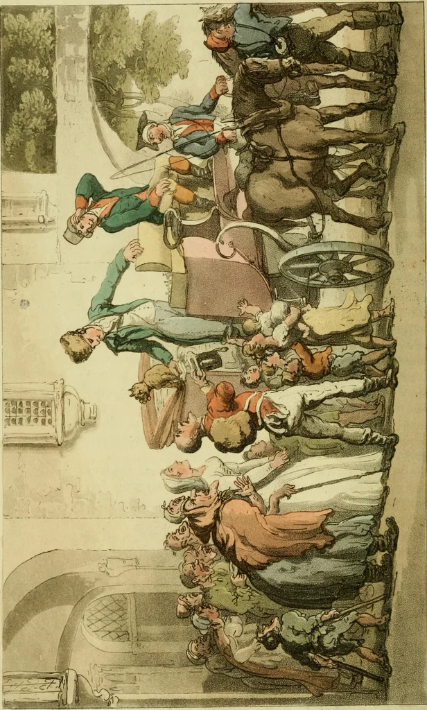 An illustration from The Repository of arts, literature, commerce, manufactures, fashions and politics, 1809, leaf 405