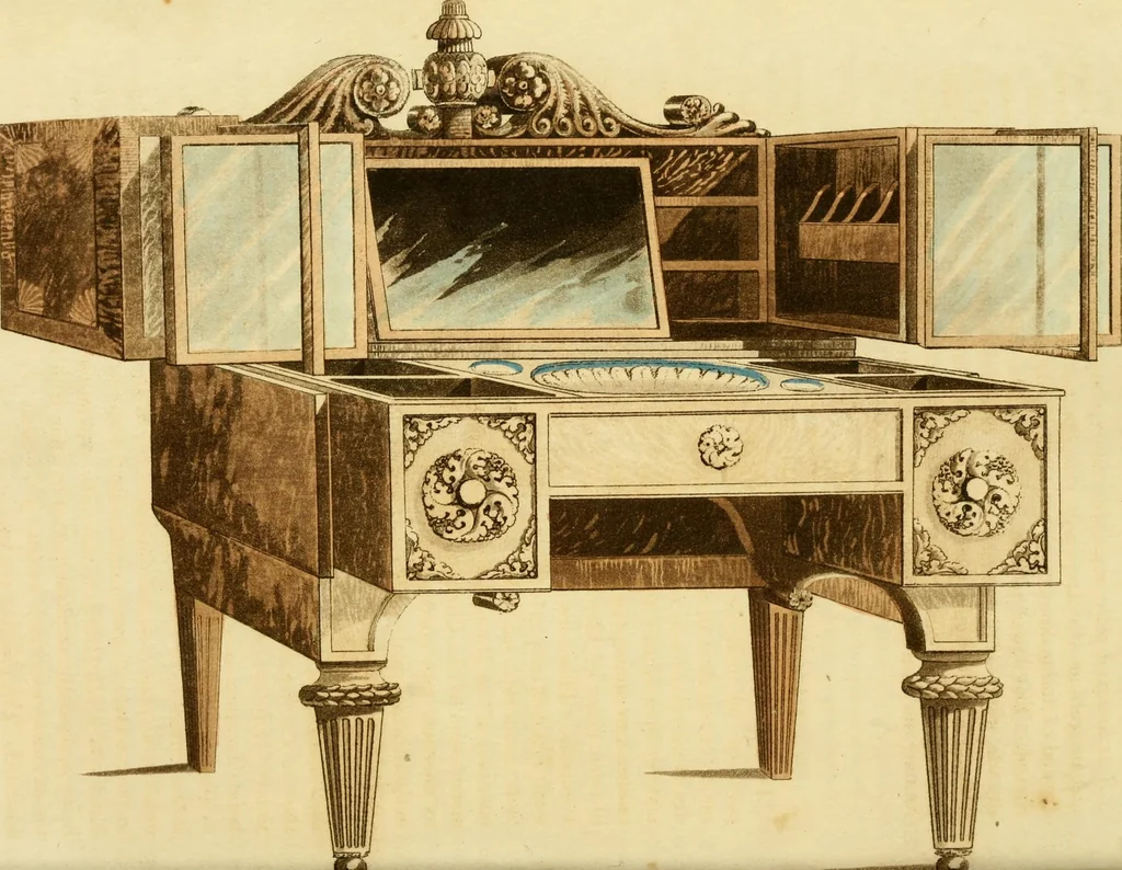 An illustration from The Repository of arts, literature, commerce, manufactures, fashions and politics, 1809, leaf 153
