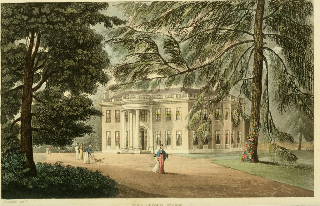 An illustration from The Repository of arts, literature, commerce, manufactures, fashions and politics, 1809, leaf 316