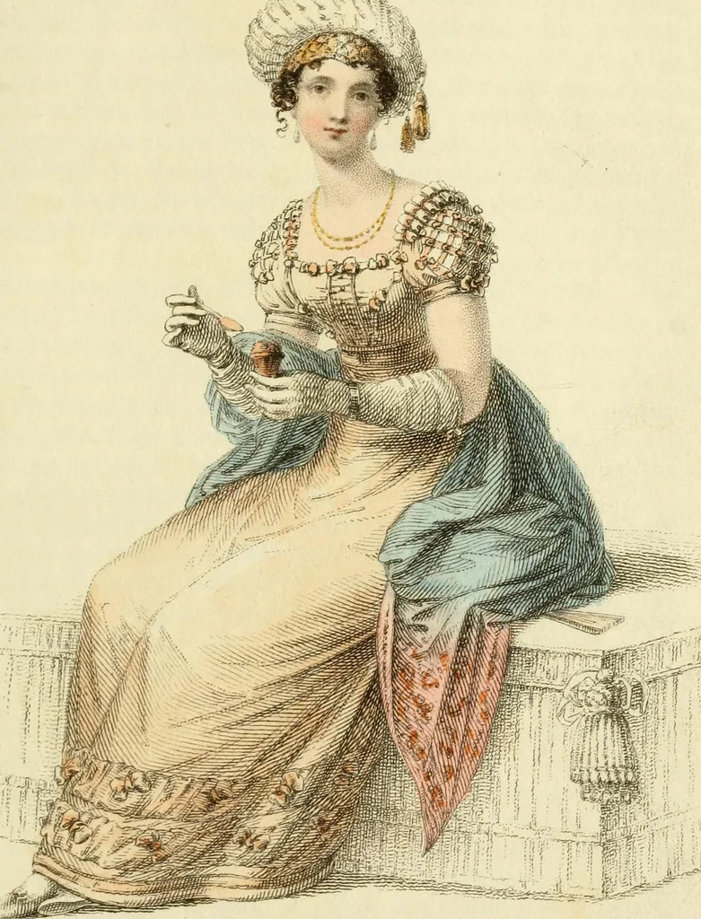 An illustration from The Repository of arts, literature, commerce, manufactures, fashions and politics, 1809, leaf 448