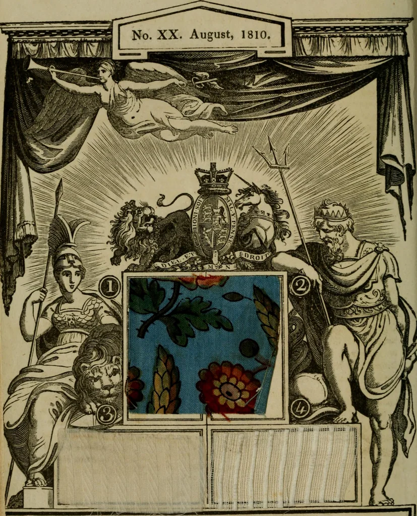 An illustration from The Repository of arts, literature, commerce, manufactures, fashions and politics, 1809, leaf 155