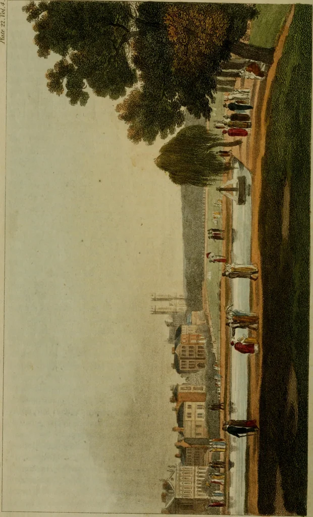 An illustration from The Repository of arts, literature, commerce, manufactures, fashions and politics, 1809, leaf 309