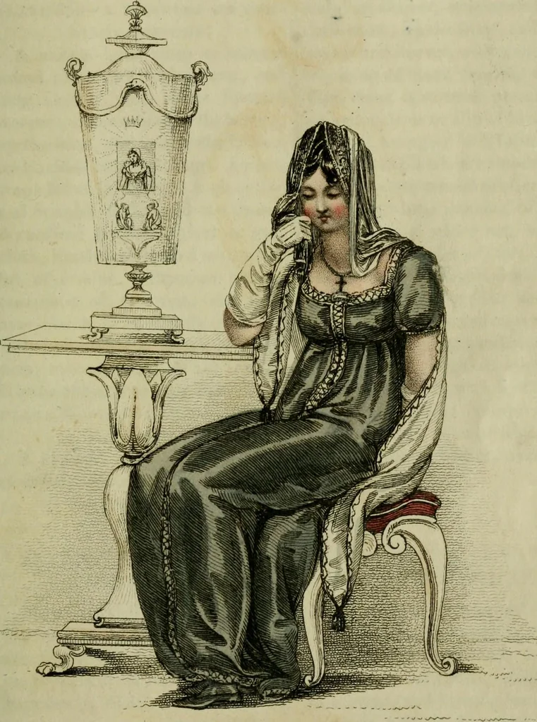 An illustration from The Repository of arts, literature, commerce, manufactures, fashions and politics, 1809, leaf 458