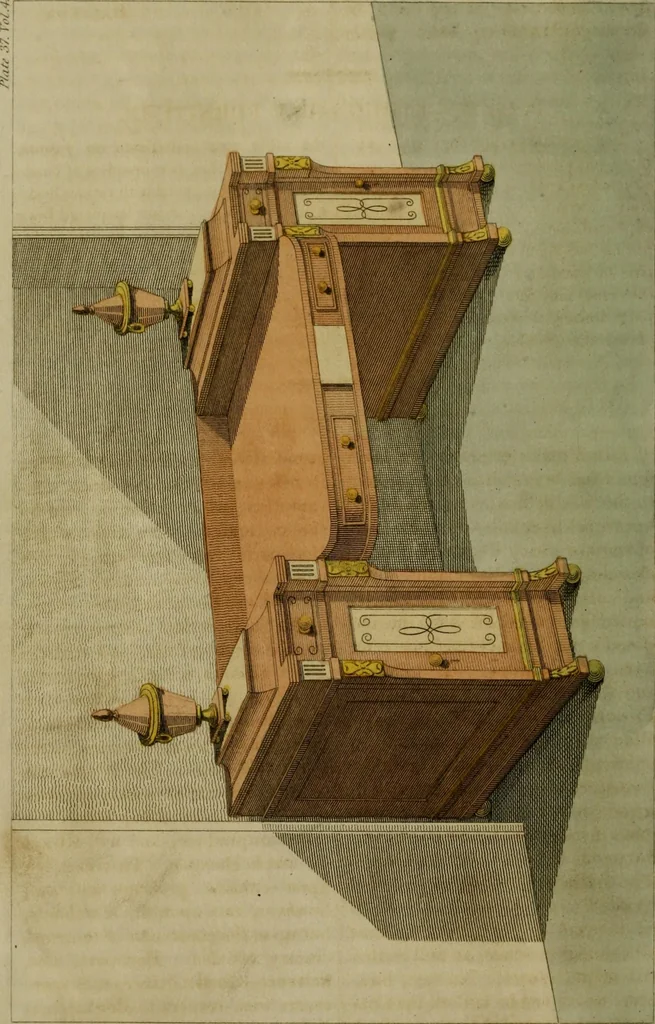 An illustration from The Repository of arts, literature, commerce, manufactures, fashions and politics, 1809, leaf 463