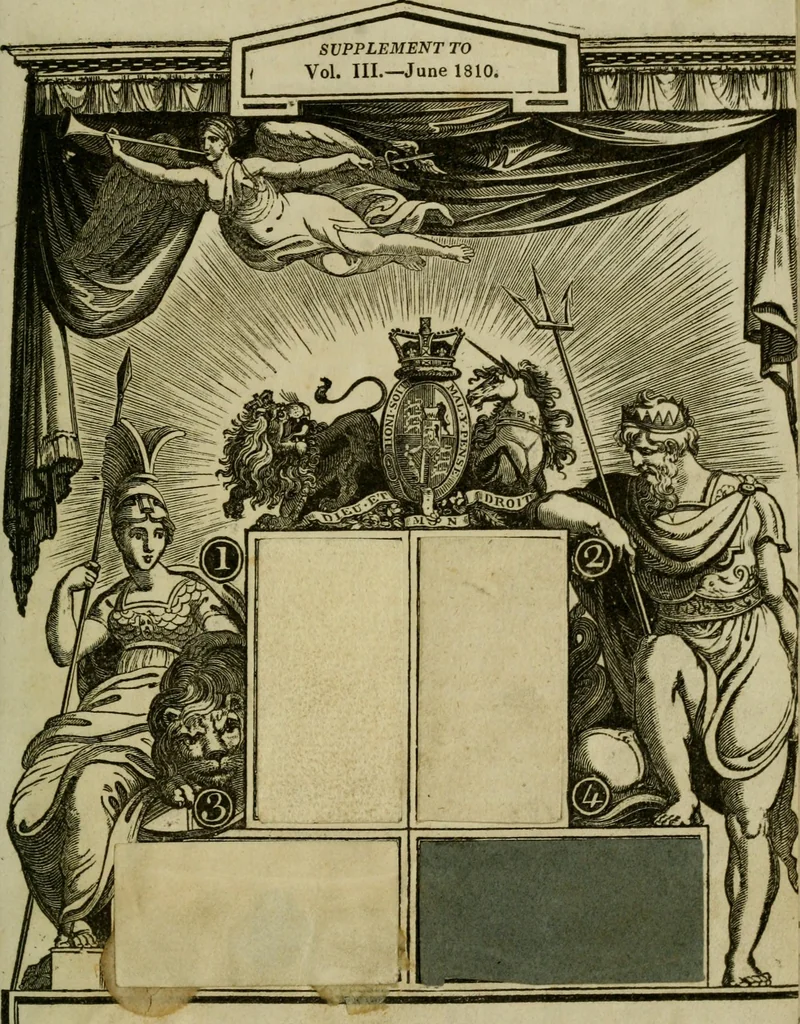 An illustration from The Repository of arts, literature, commerce, manufactures, fashions and politics, 1809, leaf 70