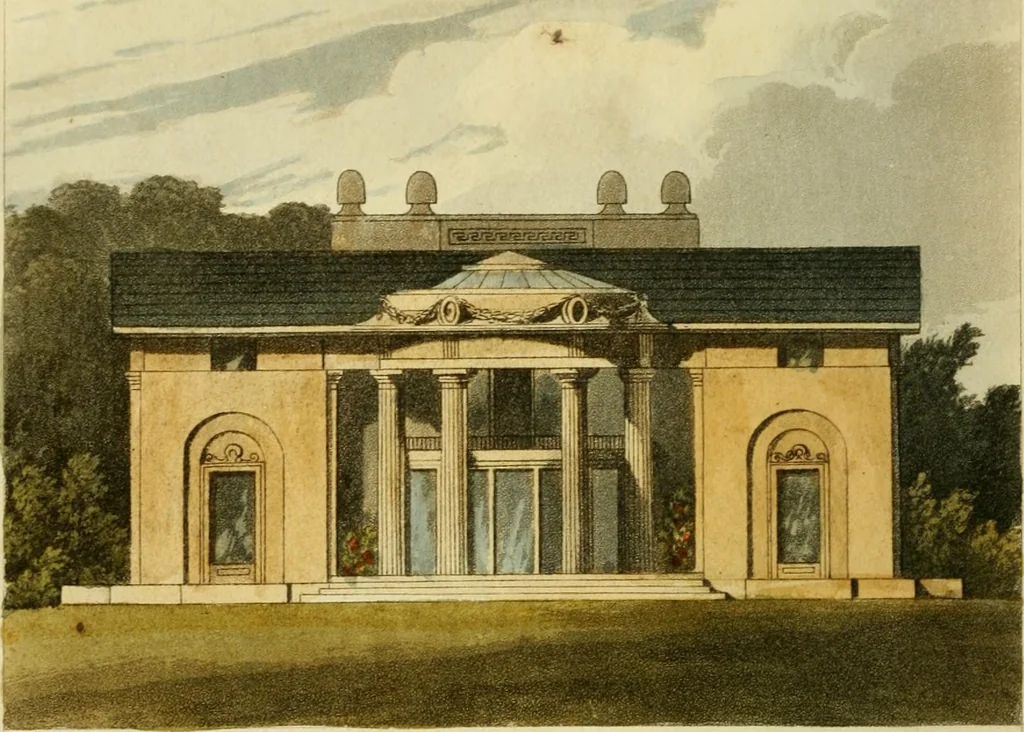 An illustration from The Repository of arts, literature, commerce, manufactures, fashions and politics, 1809, leaf 11