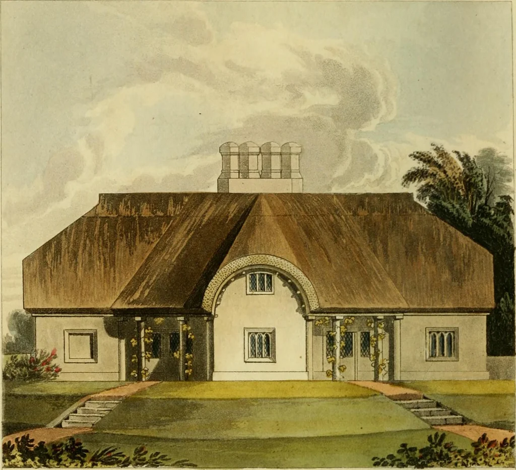 An illustration from The Repository of arts, literature, commerce, manufactures, fashions and politics, 1809, leaf 159