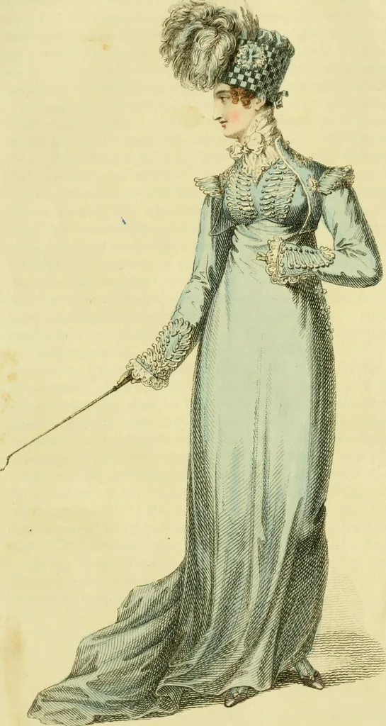 An illustration from The Repository of arts, literature, commerce, manufactures, fashions and politics, 1809, leaf 216