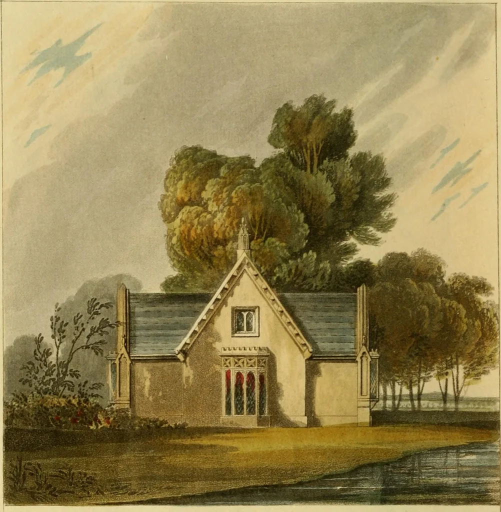 An illustration from The Repository of arts, literature, commerce, manufactures, fashions and politics, 1809, leaf 309