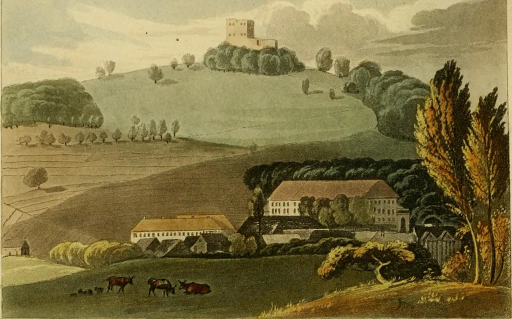 An illustration from The Repository of arts, literature, commerce, manufactures, fashions and politics, 1809, leaf 339