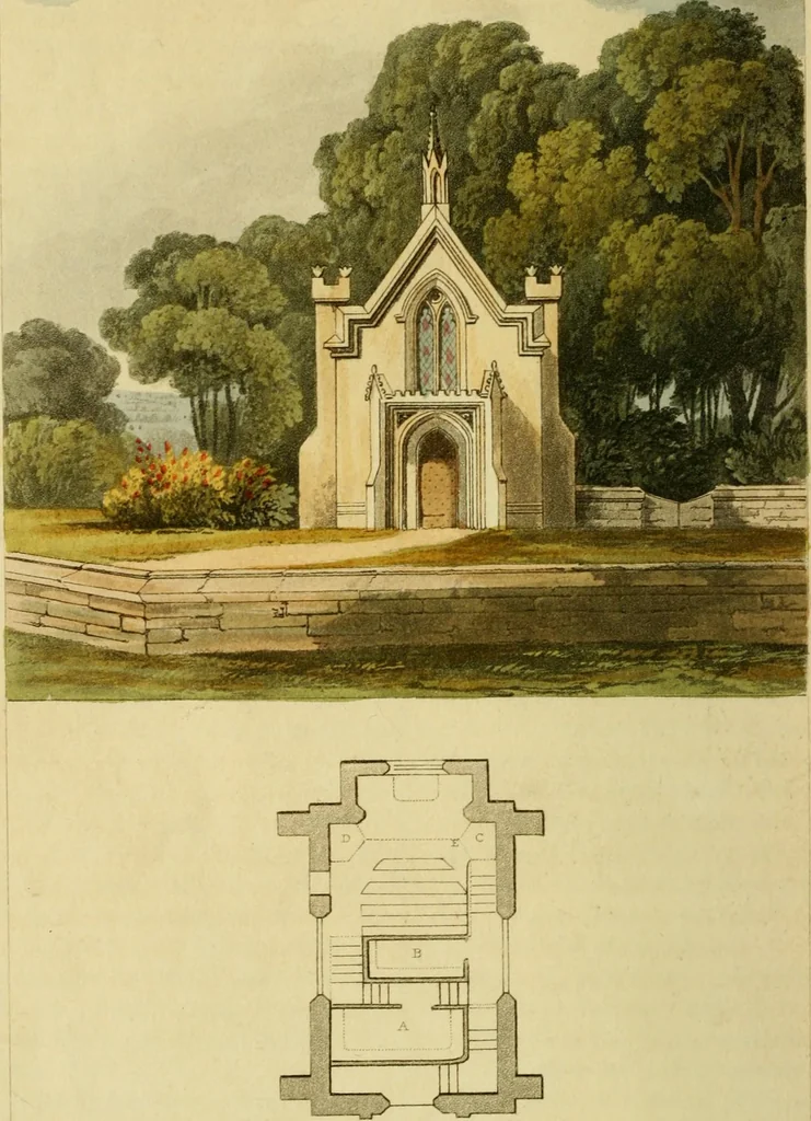 An illustration from The Repository of arts, literature, commerce, manufactures, fashions and politics, 1809, leaf 449