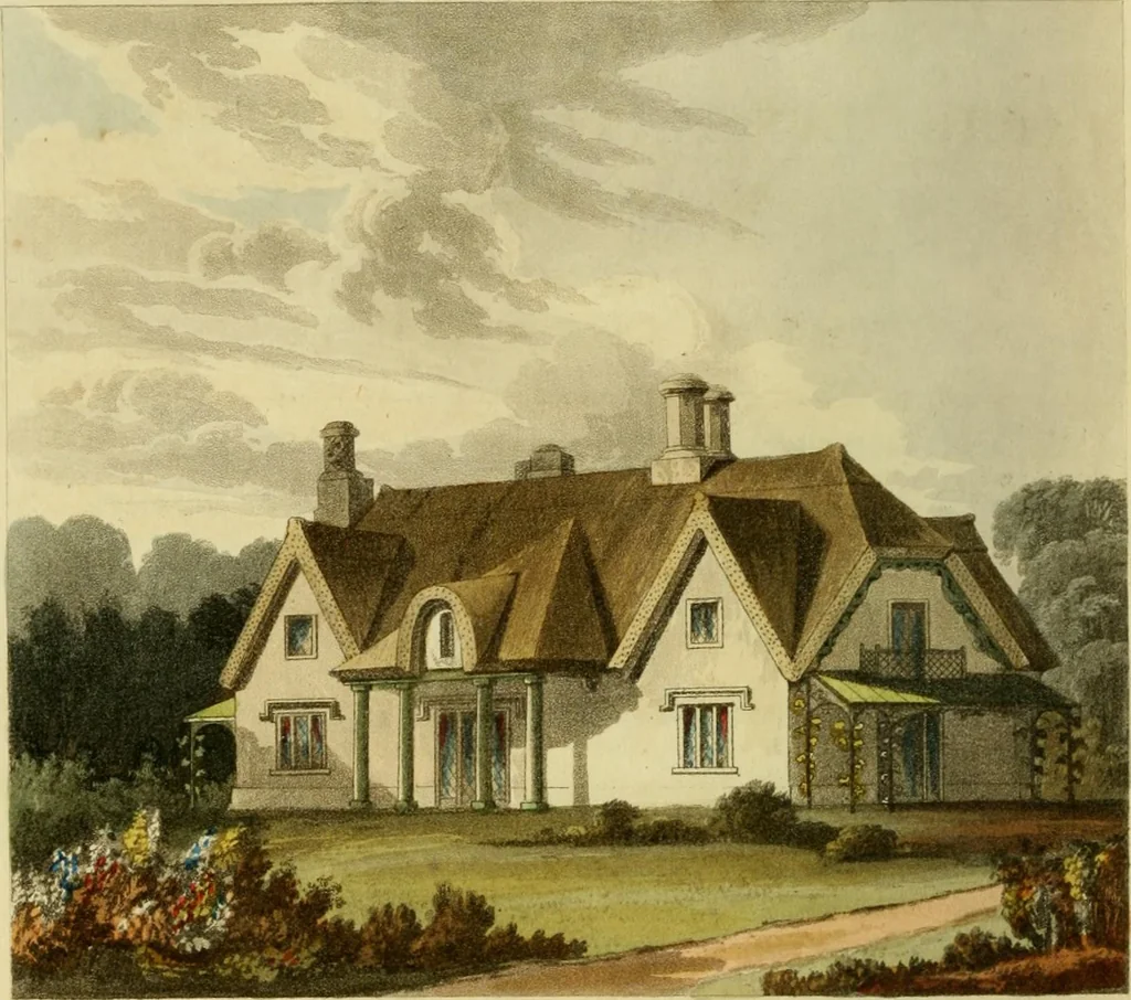 An illustration from The Repository of arts, literature, commerce, manufactures, fashions and politics, 1809, leaf 83