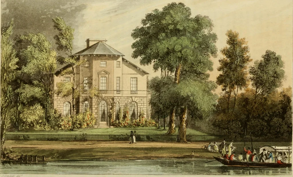 An illustration from The Repository of arts, literature, commerce, manufactures, fashions and politics, 1809, leaf 164
