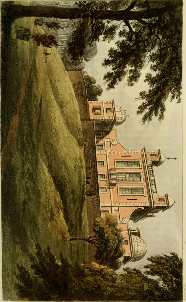 An illustration from The Repository of arts, literature, commerce, manufactures, fashions and politics, 1809, leaf 238