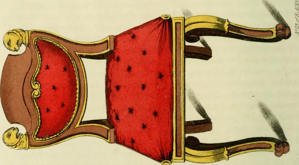 An illustration from The Repository of arts, literature, commerce, manufactures, fashions and politics, 1809, leaf 377