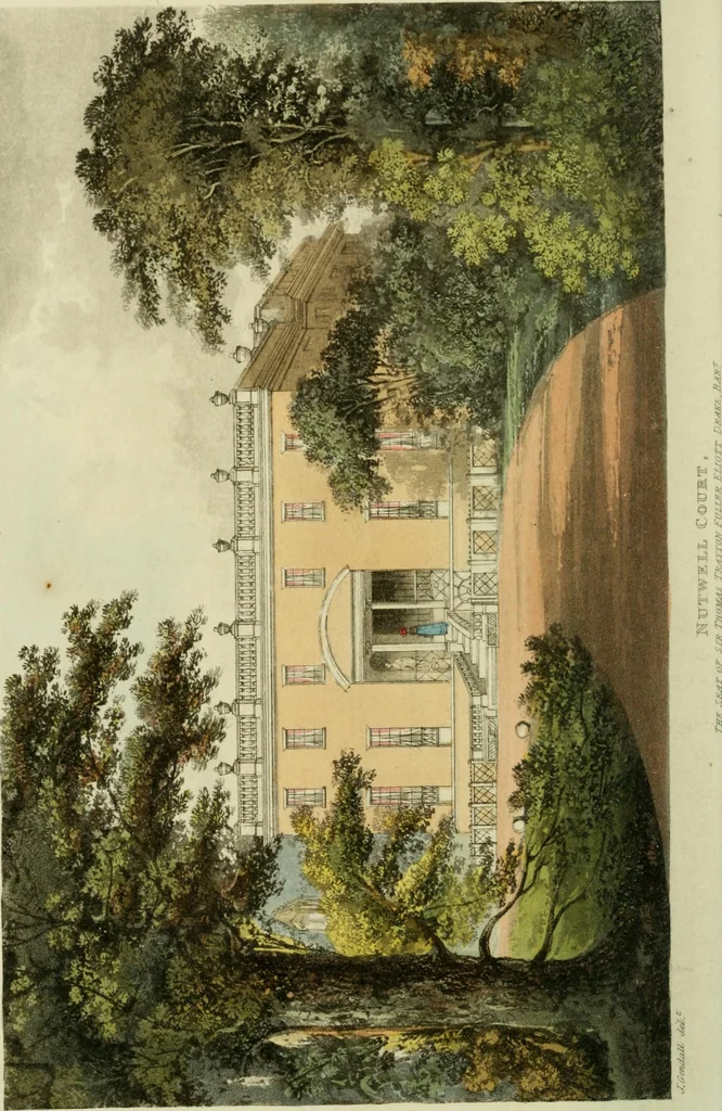 An illustration from The Repository of arts, literature, commerce, manufactures, fashions and politics, 1809, leaf 385
