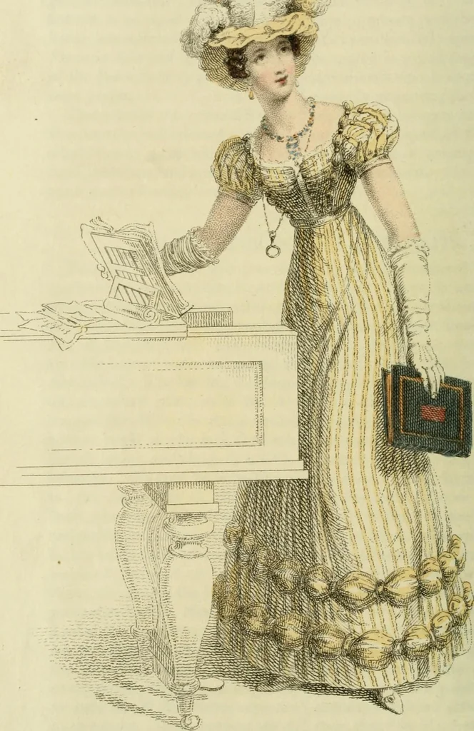 An illustration from The Repository of arts, literature, commerce, manufactures, fashions and politics, 1809, leaf 443