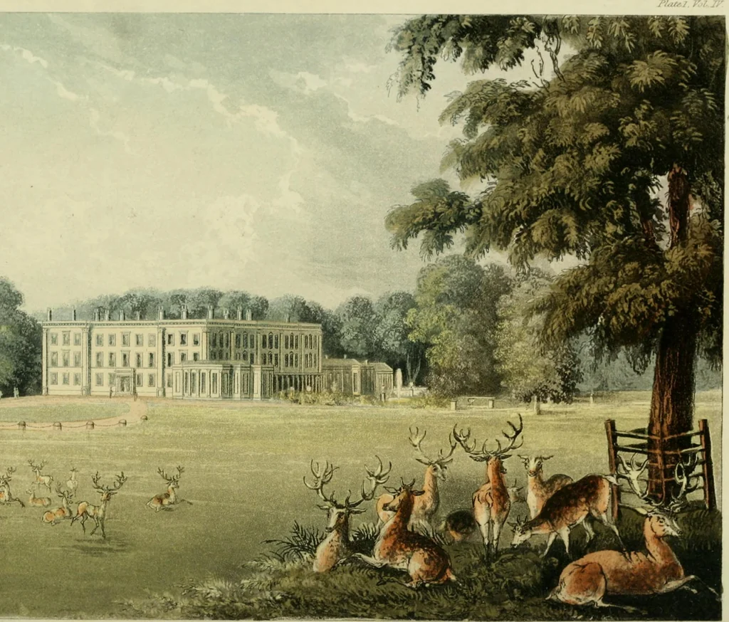 An illustration from The Repository of arts, literature, commerce, manufactures, fashions and politics, 1809, leaf 9