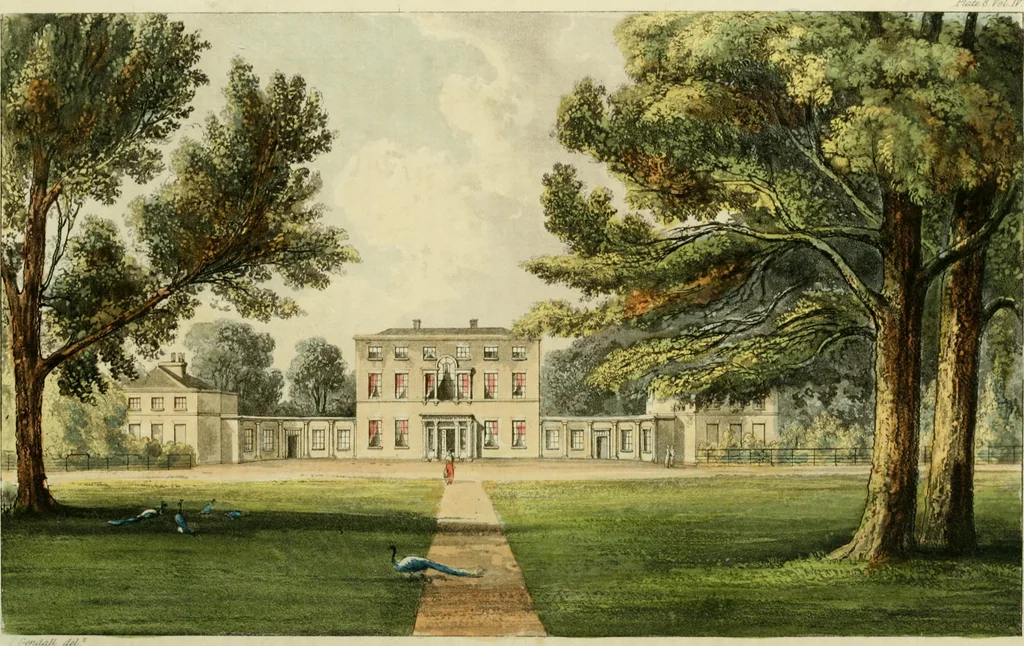 An illustration from The Repository of arts, literature, commerce, manufactures, fashions and politics, 1809, leaf 91