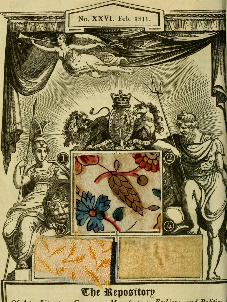An illustration from The Repository of arts, literature, commerce, manufactures, fashions and politics, 1809, leaf 149