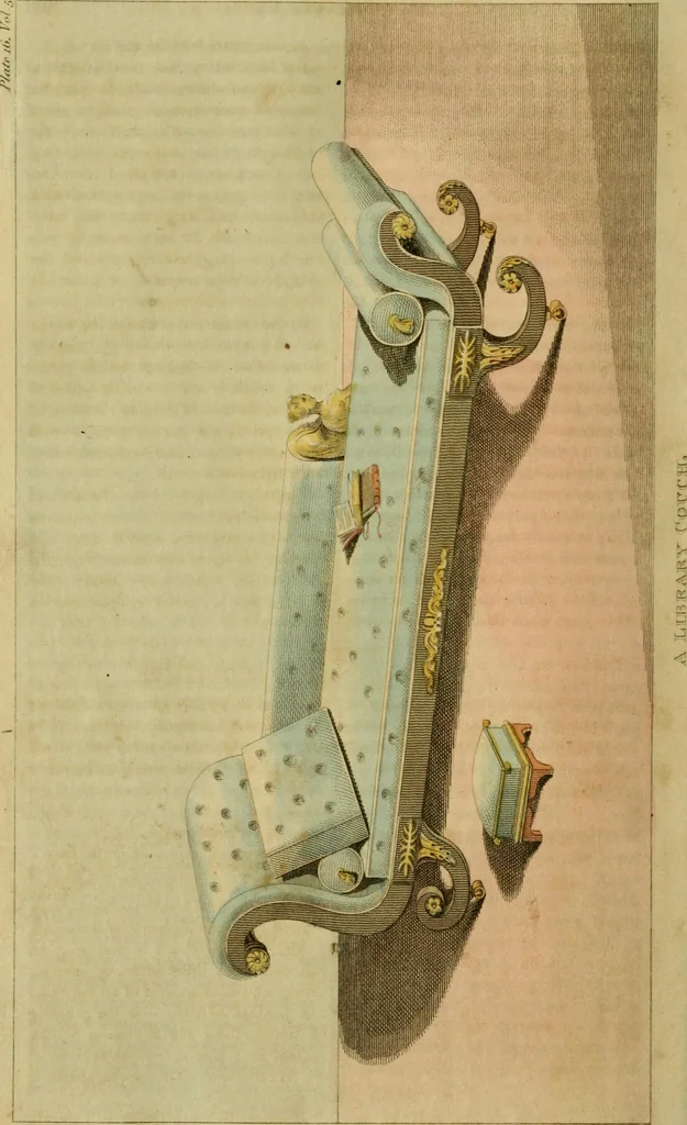 An illustration from The Repository of arts, literature, commerce, manufactures, fashions and politics, 1809, leaf 205