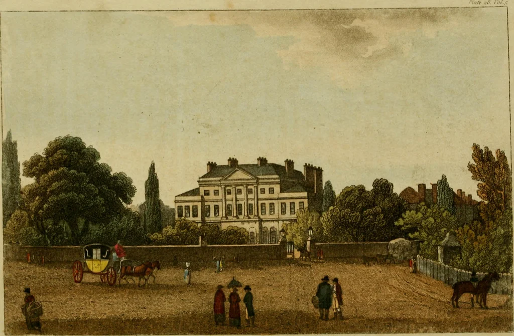 An illustration from The Repository of arts, literature, commerce, manufactures, fashions and politics, 1809, leaf 372