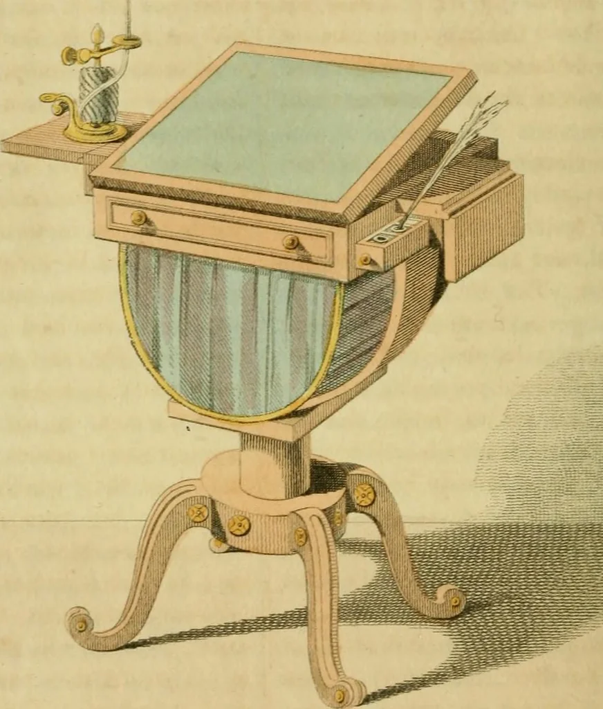 An illustration from The Repository of arts, literature, commerce, manufactures, fashions and politics, 1809, leaf 449