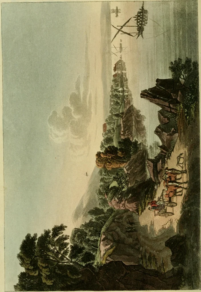 An illustration from The Repository of arts, literature, commerce, manufactures, fashions and politics, 1809, leaf 11