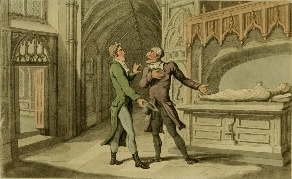 An illustration from The Repository of arts, literature, commerce, manufactures, fashions and politics, 1809, leaf 26