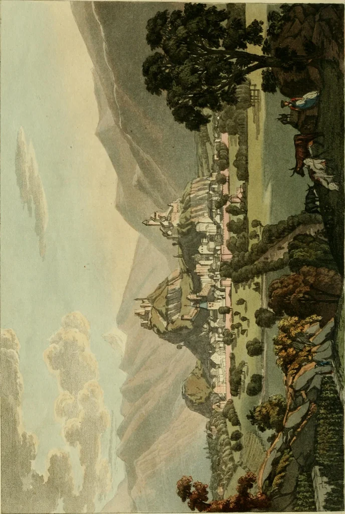 An illustration from The Repository of arts, literature, commerce, manufactures, fashions and politics, 1809, leaf 321