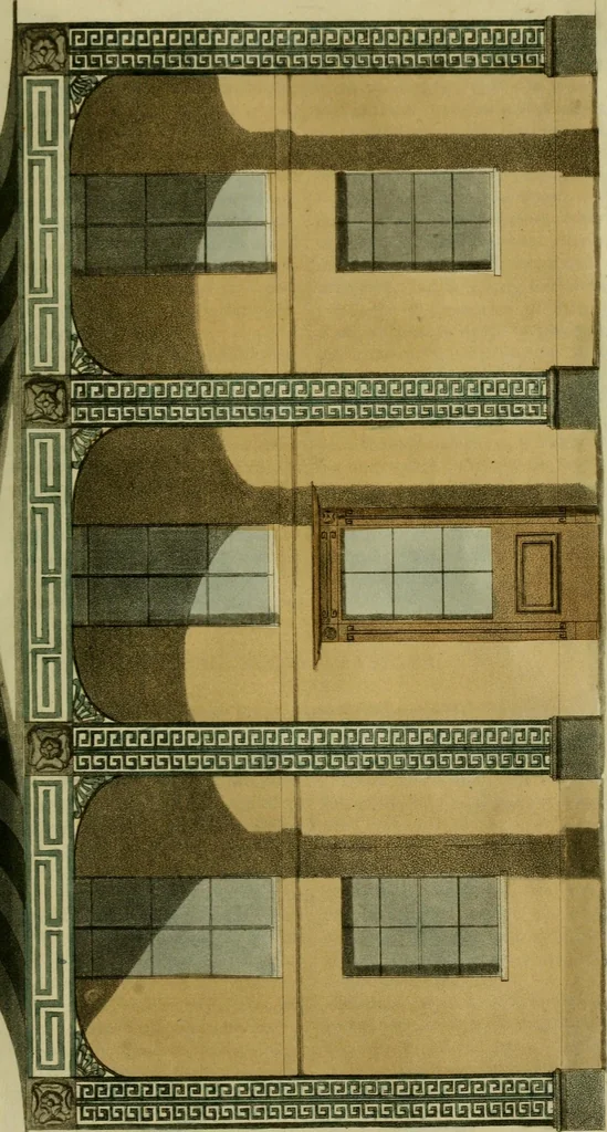 An illustration from The Repository of arts, literature, commerce, manufactures, fashions and politics, 1809, leaf 428