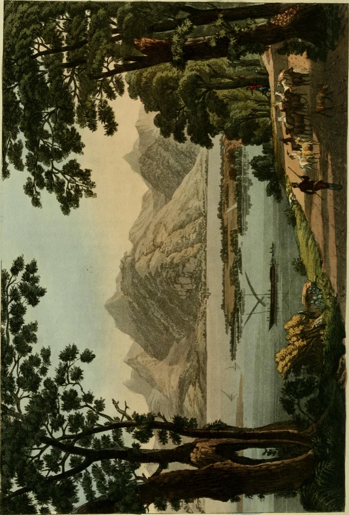 An illustration from The Repository of arts, literature, commerce, manufactures, fashions and politics, 1809, leaf 87